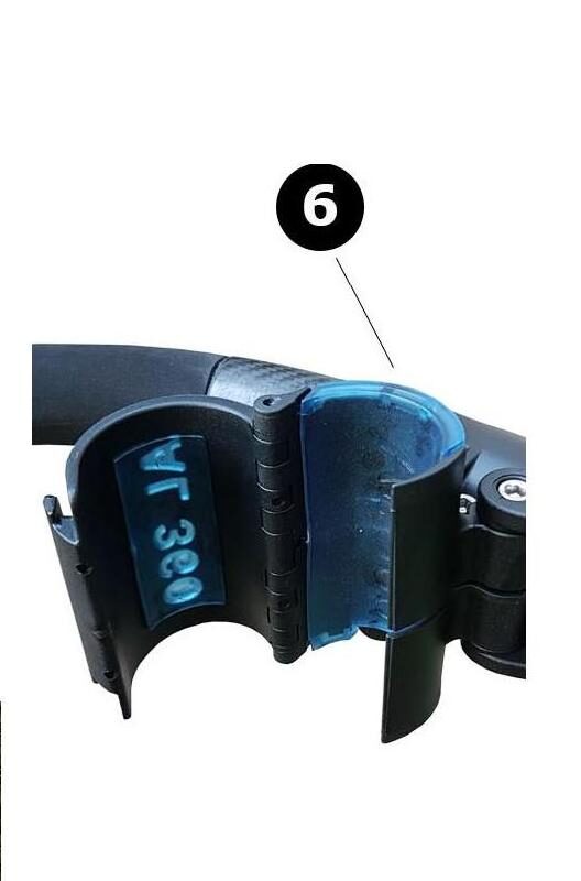 Alternative view of al 360 RUBBER SEAT MUST