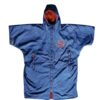 PAT LOVE PONCHO ZIPPED BLUE