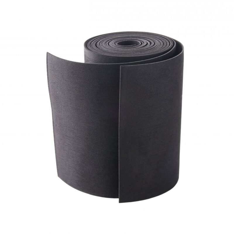 UNIFIBER EVA Black Boom Grip 200cm x 13.5cm two rolls 1mm thick