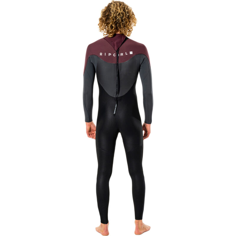 Alternative view of RIP CURL Omega 5/3 Back Zip MAROON