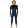 RIP CURL  Dawn Patrol 5/3 Back Zip E5 NAVY 2023