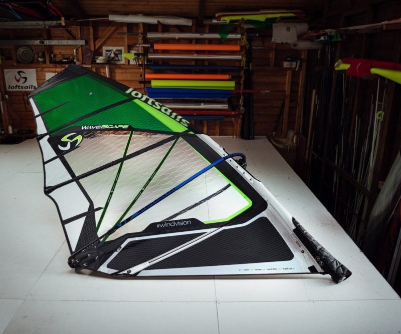 Alternative view of LOFTSAILS WAVESCAPE GREEN 2023