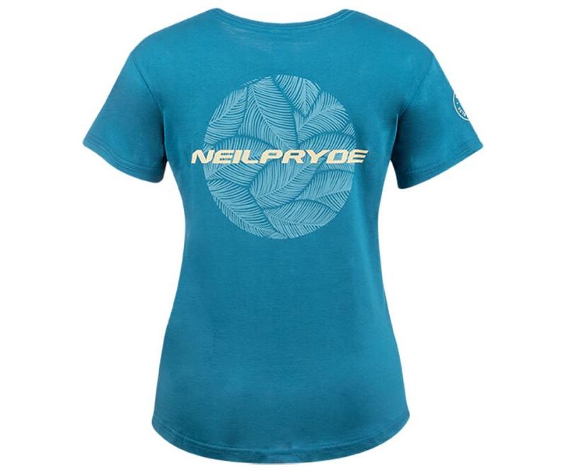 Alternative view of Neil Pryde  WS Womes T-Shirt peacock blue 2023