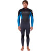 RIP CURL Omega 5/3 Back Zip NAVY