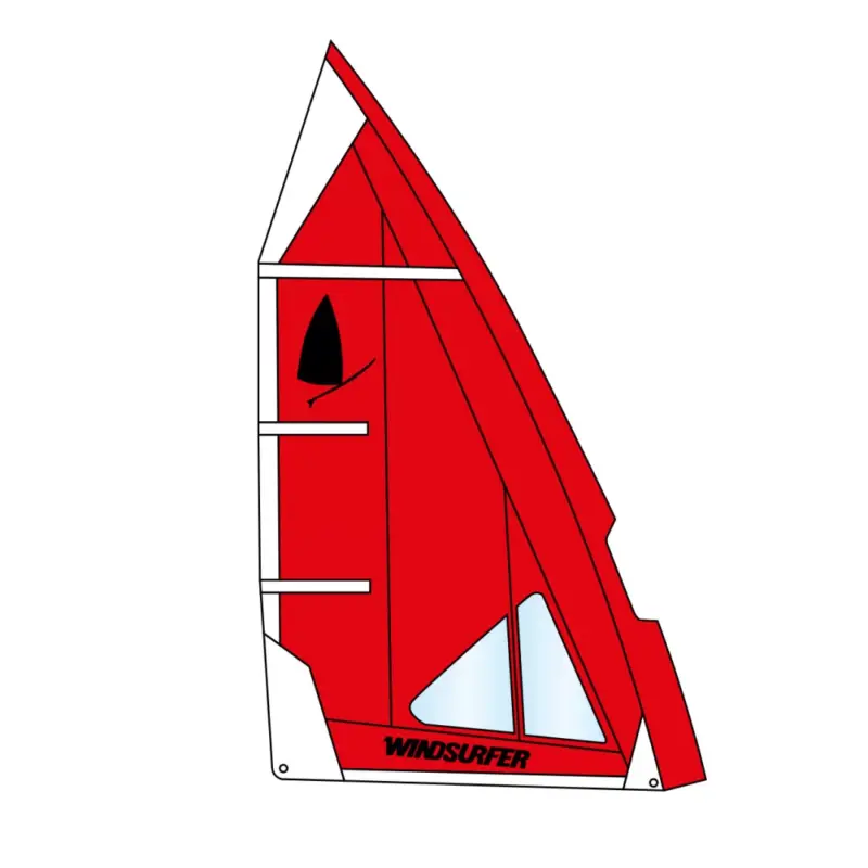 Windsurfer Sail 5,7 Hot Red