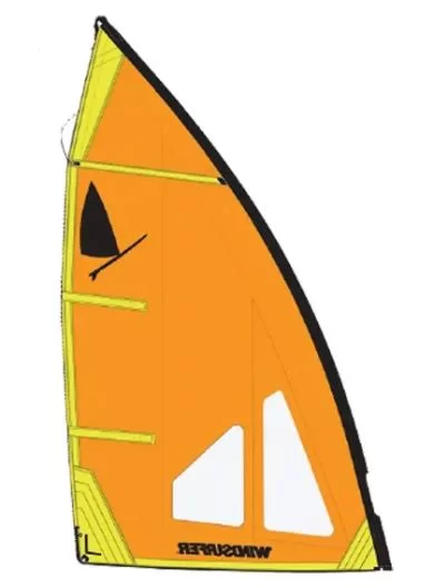 Windsurfer Sail 5,7 Orange