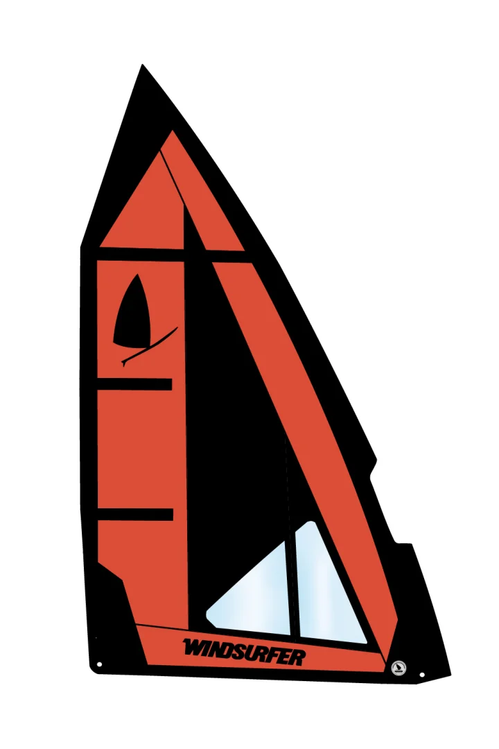 Windsurfer Sail 5,7 Red/Black