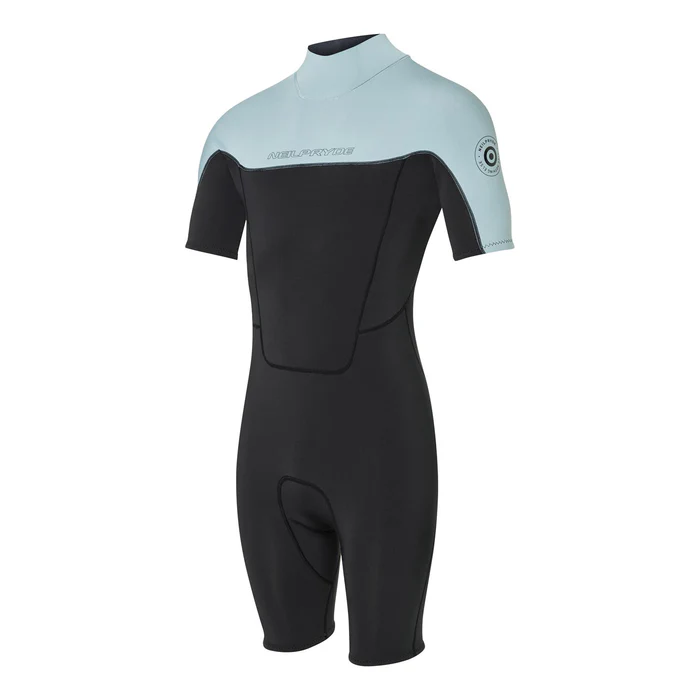 NEIL PRYDE  Rise 2/2 Shorty S/S FL BZ C2 Black / Light grey - blue 2026