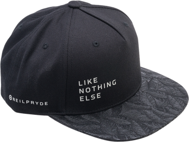 Neilpryde Floral Flat Cap black