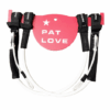 PATLOVE NEW HARNESS LINE ADJ. WHITE