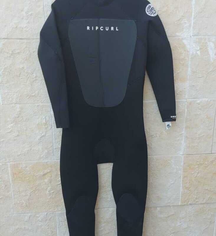 RIP CURL Omega 5/3 Back Zip black S  NUOVA