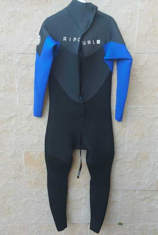 Alternative view of RIP CURL Omega 5/3 Back Zip blue S  NUOVA