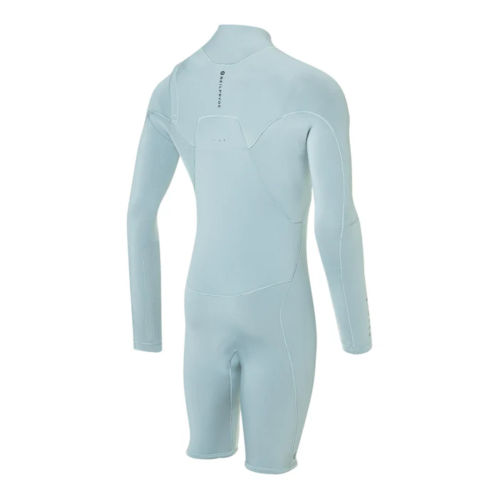 Alternative view of NEIL PRYDE  Wizard 3/2 Shorty L/S GBS FZ Light grey-blue